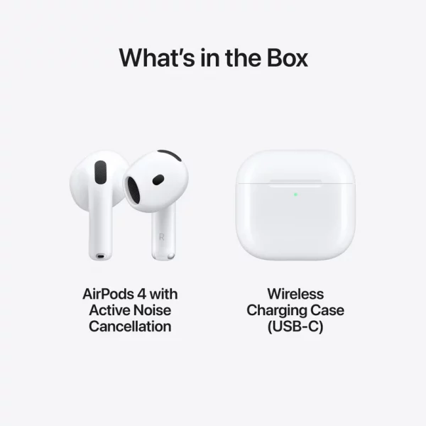 AirPods 4 Active Noise Cancellation