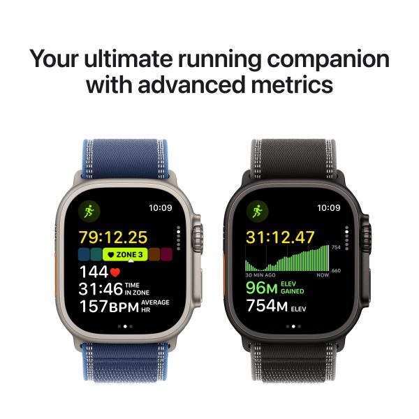 Apple_Watch_Ultra_3_49mm_LTE_Natural_Titanium_Milanese_Loop_Natural_PDP_Image_Position_4__MY-EN Apple Watch Ultra 3 Milanese Loop