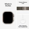 Apple_Watch_Ultra_3_49mm_LTE_Natural_Titanium_Milanese_Loop_Natural_PDP_Image_Position_7__MY-EN Apple Watch Ultra 3 Milanese Loop